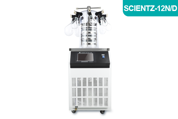 宁波新芝实验型钟罩式冻干机Scientz-12N/D压盖多歧管
